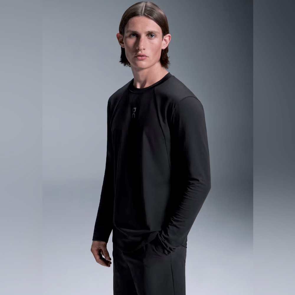 NWT [On Running] Trek Long-T Long-Sleeve Performance Black Shirt Men’s Sz XXL - Picture 4 of 9
